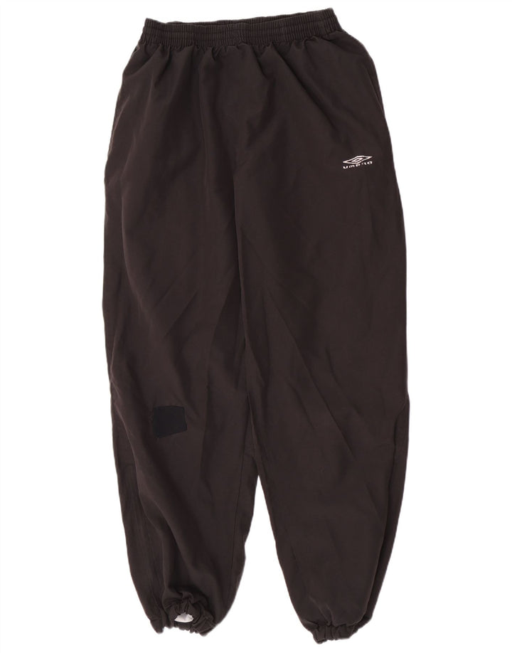 Umbro Mens Tracksuit Trousers Joggers Medium Black Polyester
