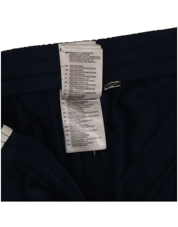 Adidas Mens Tracksuit Trousers Joggers Small Navy Blue Polyester