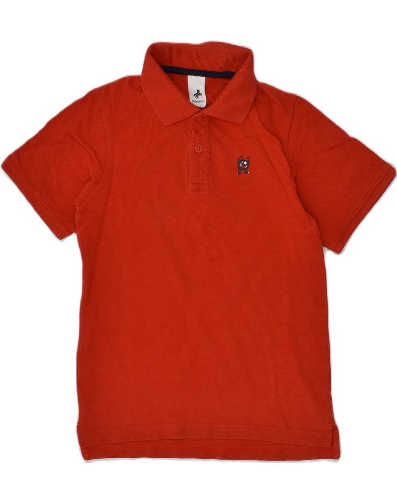 PALOMINO Boys Polo Shirt 9-10 Years Red Cotton | Vintage Palomino | Thrift | Second-Hand Palomino | Used Clothing | Messina Hembry 