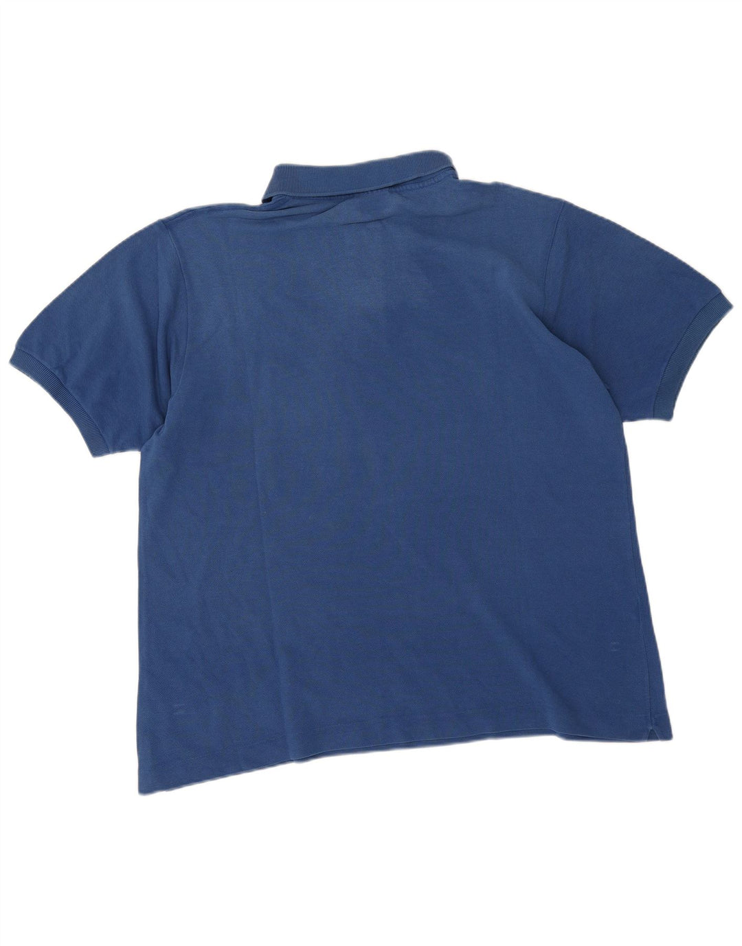 Lacoste Mens Polo Shirt Size 6 XL Blue Cotton
