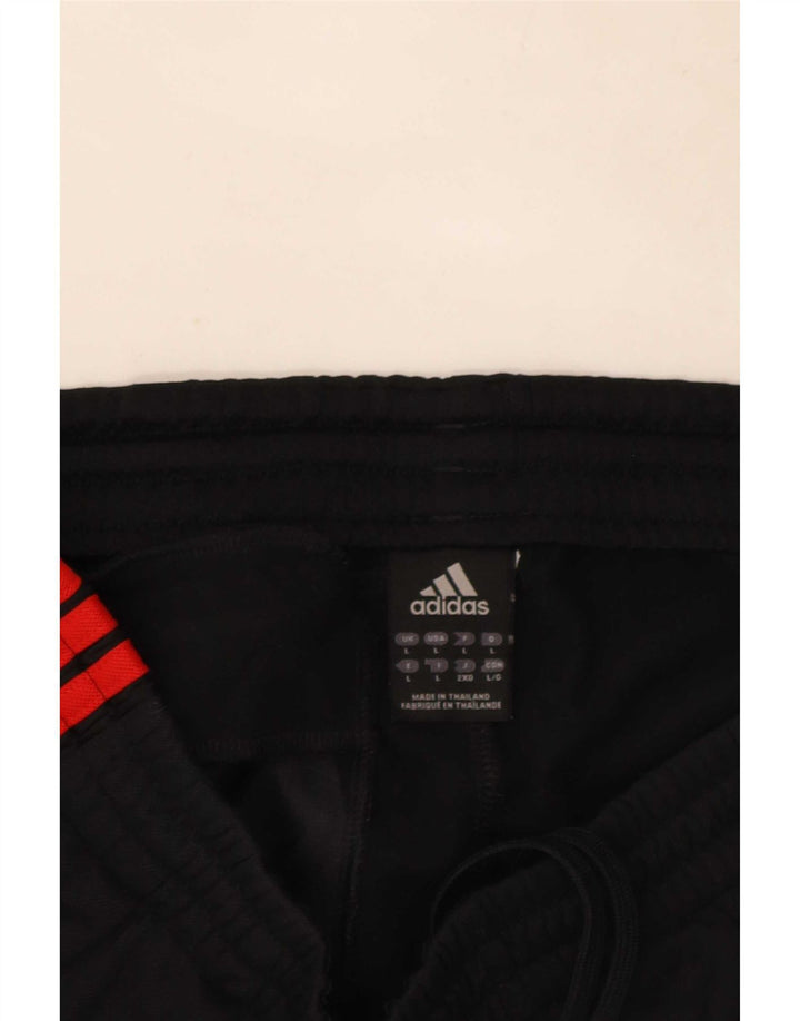 Adidas Mens Tracksuit Trousers Large Black