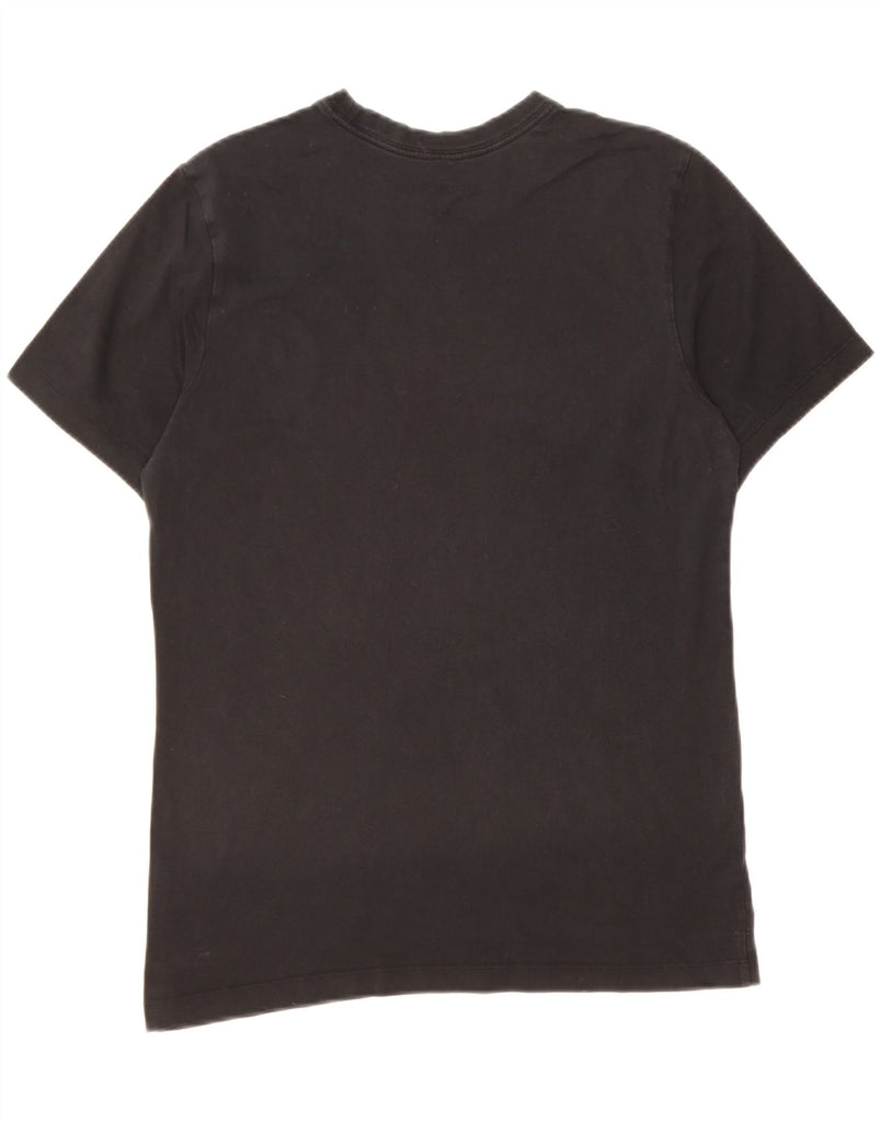 JORDAN Mens Graphic T-Shirt Top Medium Black Cotton Vintage Jordan and Second-Hand Jordan from Messina Hembry 