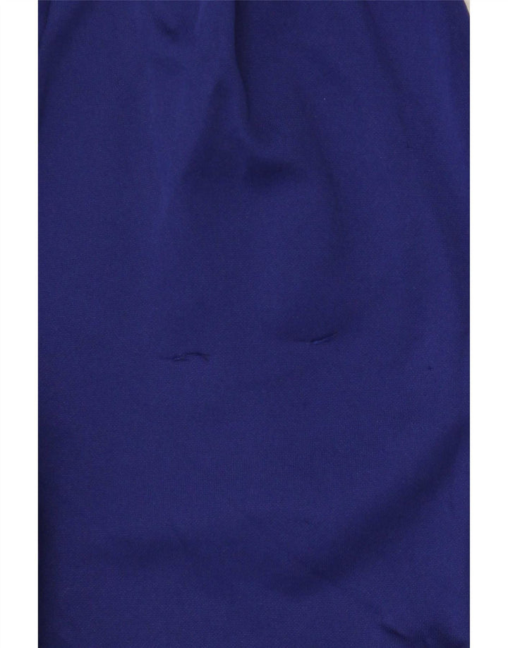 Reebok Boys Tracksuit Trousers Joggers 6-7 Years Small  Blue Polyester