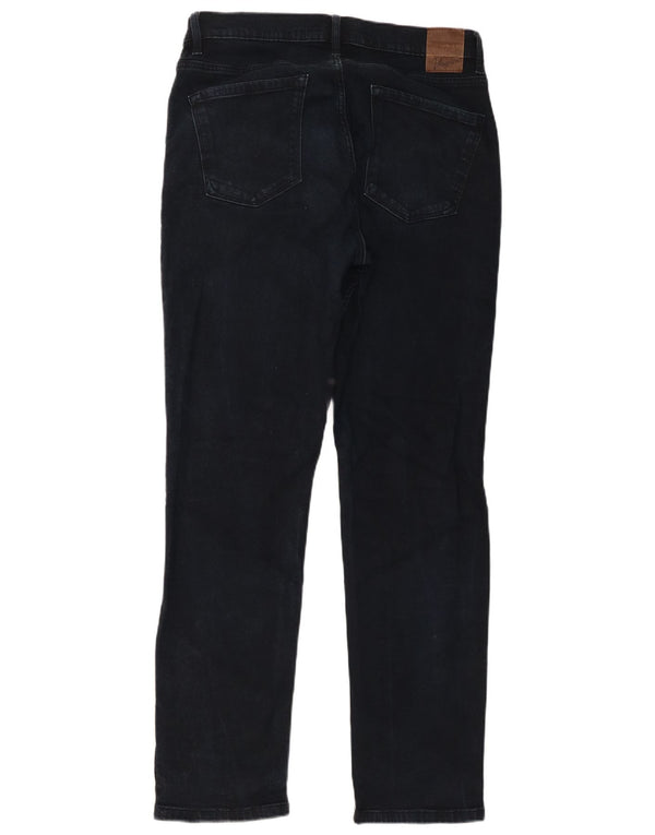 Penguin Mens Slim Jeans W34 L32 Navy Blue Cotton