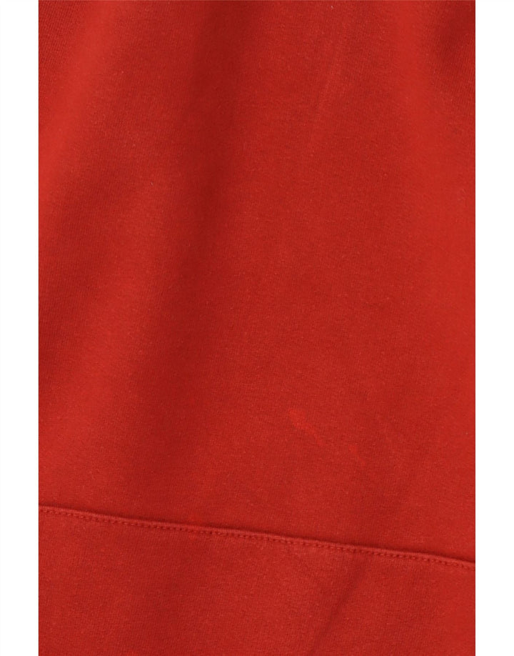 LEVI'S Mens Standard Fit Hoodie Jumper Small Red Cotton