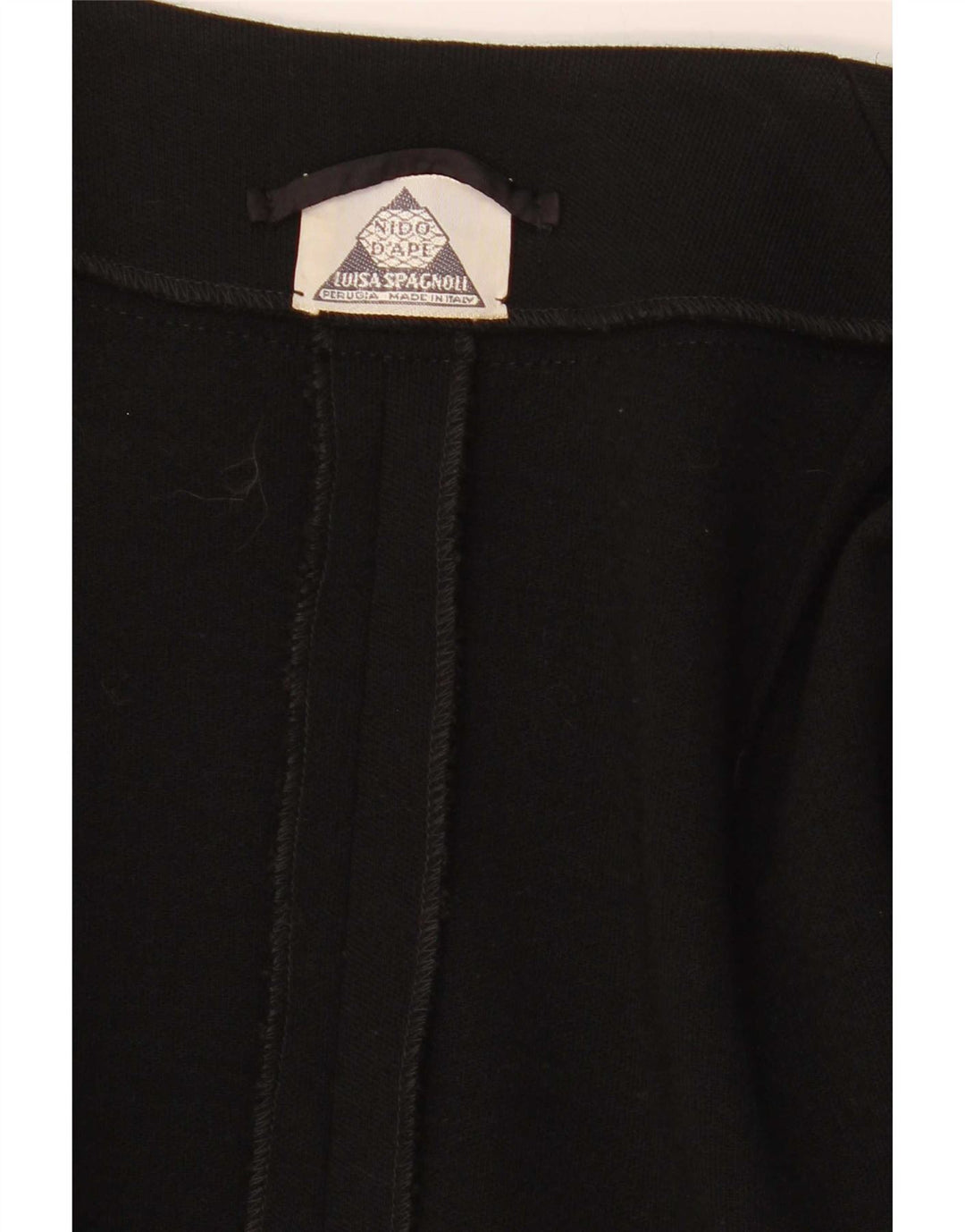 Luisa Spagnoli Womens Open Blazer Jacket UK 10 Small Black
