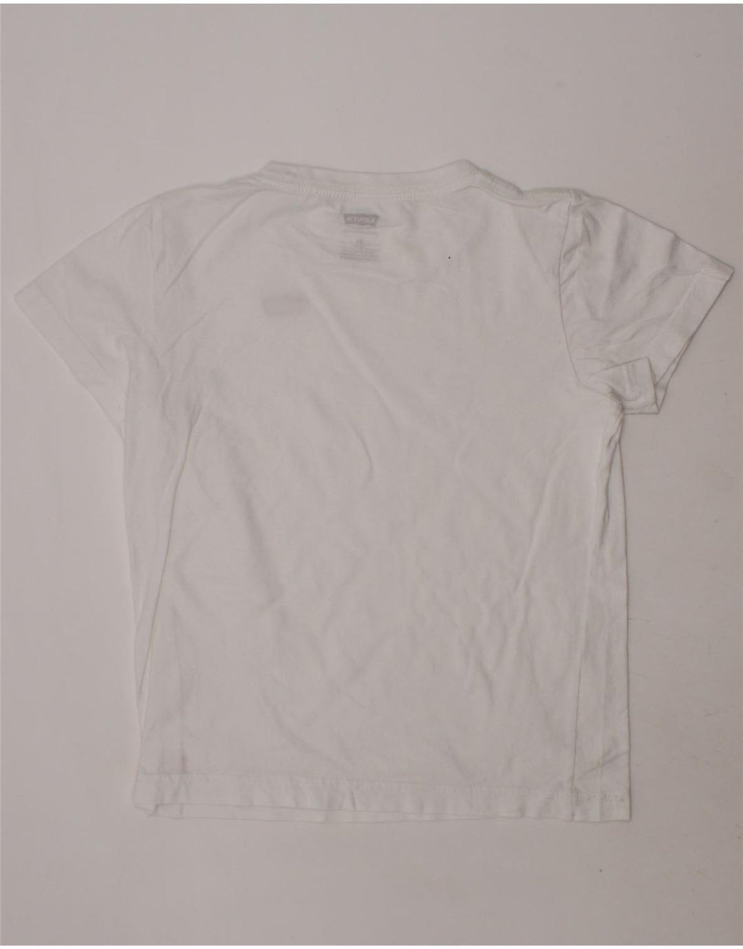 LEVI'S Boys T-Shirt Top 7-8 Years White Vintage Levi's and Second-Hand Levi's from Messina Hembry 