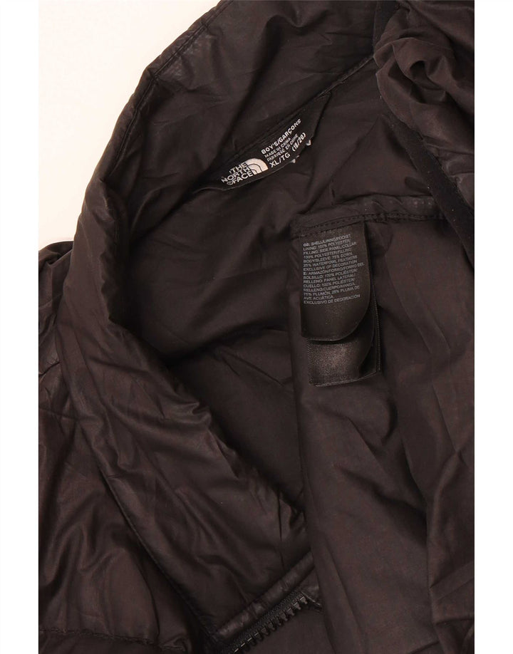 The North Face Boys Padded Jacket 14-15 Years XL Black Polyester