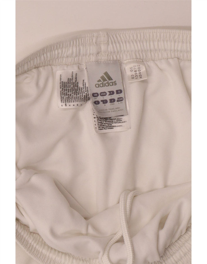 ADIDAS Mens Climalite Sport Shorts XL  White Polyester