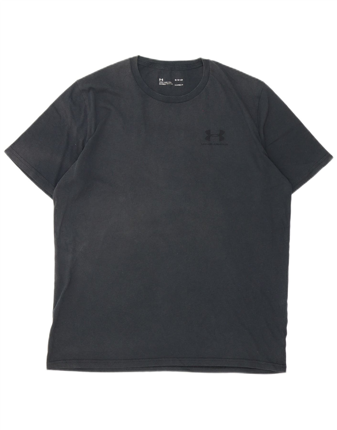 UNDER ARMOUR Mens Heat Gear T-Shirt Top Large Grey