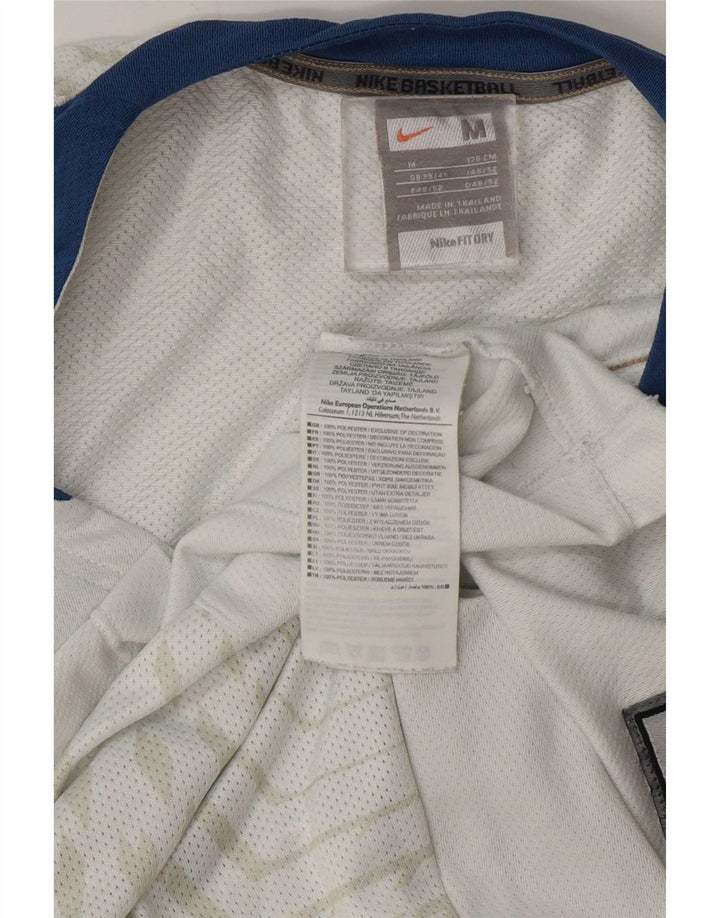 Nike Mens Vest Top Medium White Colourblock Polyester