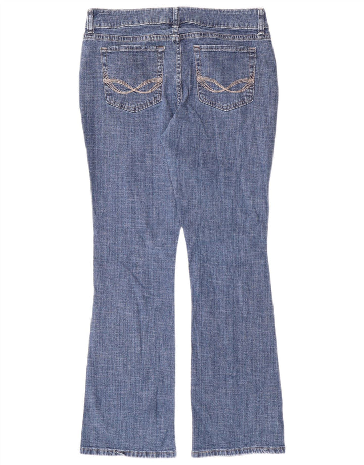 Lee Womens Riders Mid Rise Bootcut Jeans US 12 Large W34 L30  Blue Cotton