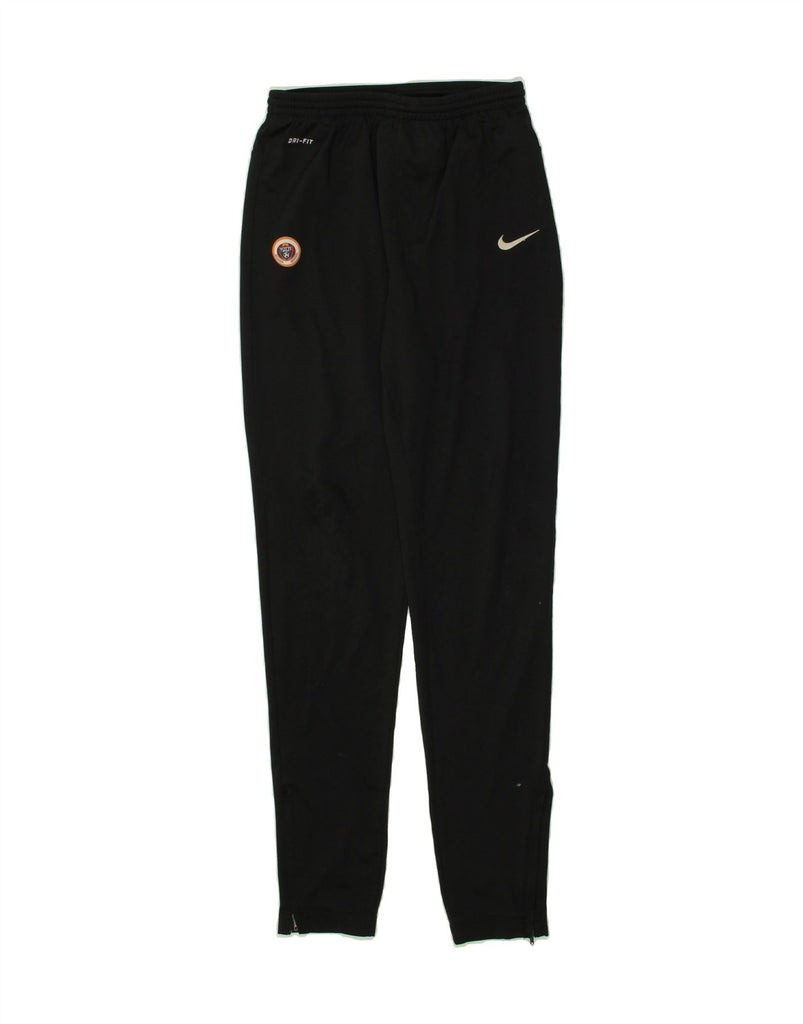 NIKE Girls Dri Fit Graphic Tracksuit Trousers 13-14 Years XL Black Vintage Nike and Second-Hand Nike from Messina Hembry 