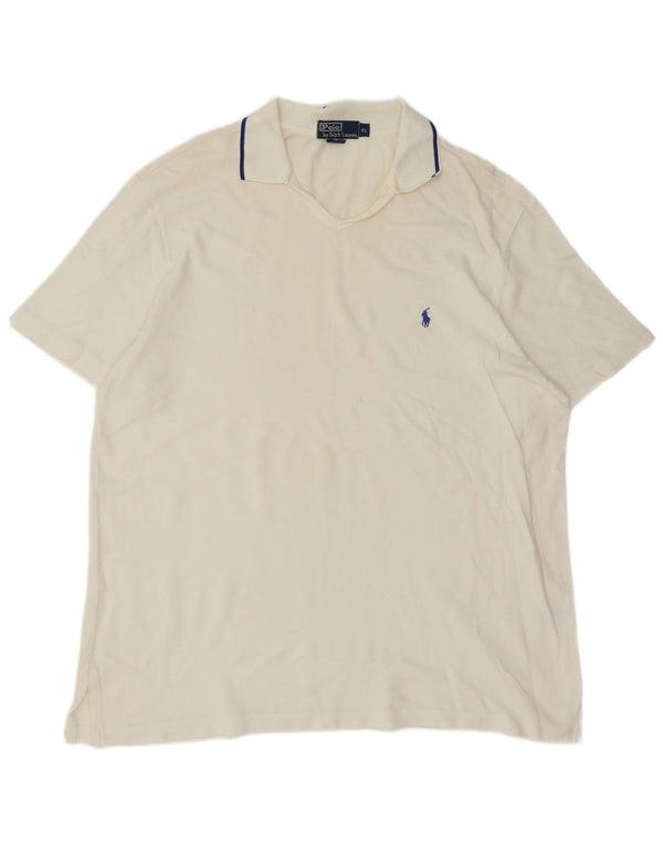 Polo Ralph Lauren Mens Shirt XL White Cotton