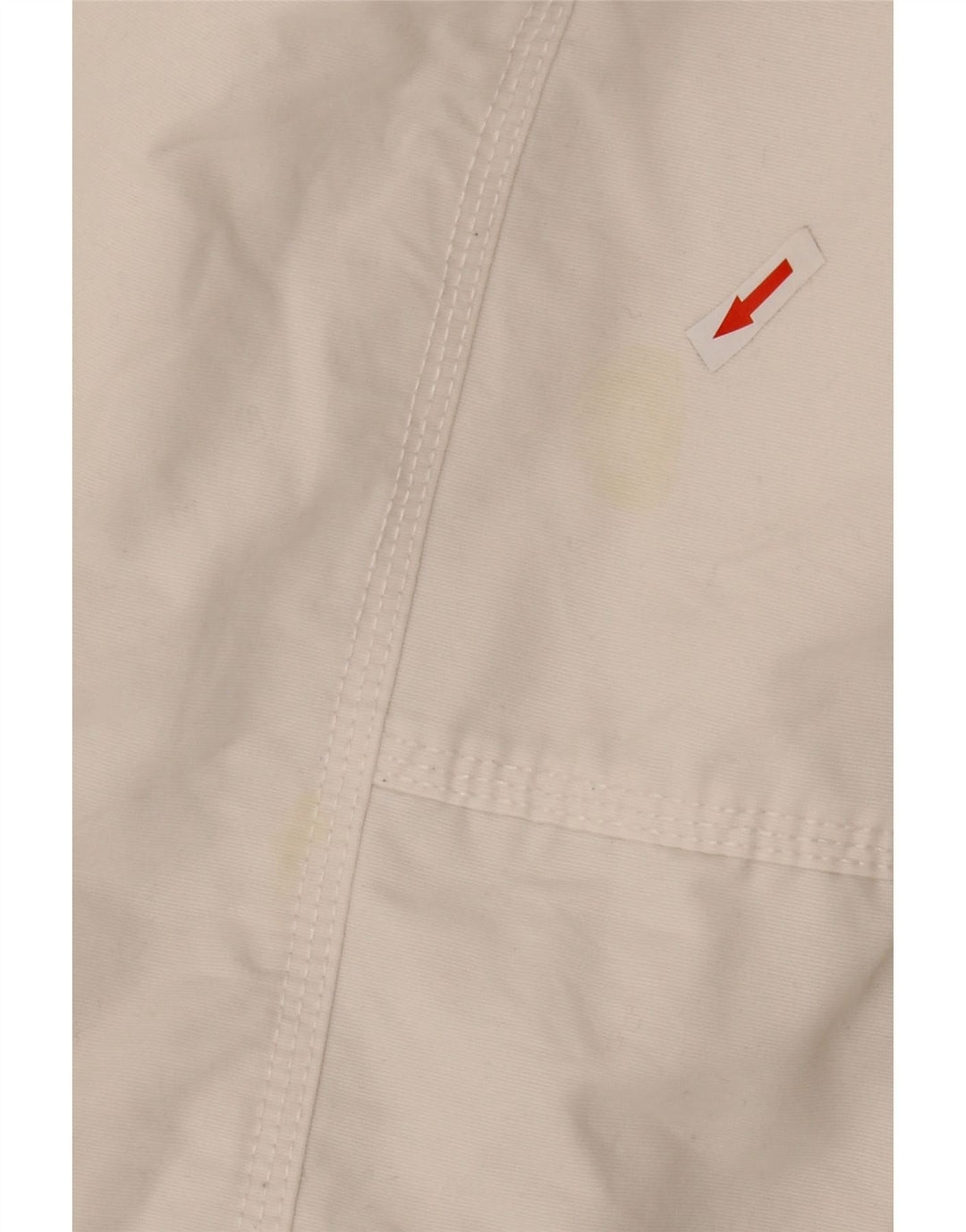 Camp David Mens Graphic Bomber Jacket UK 46 3XL White Cotton