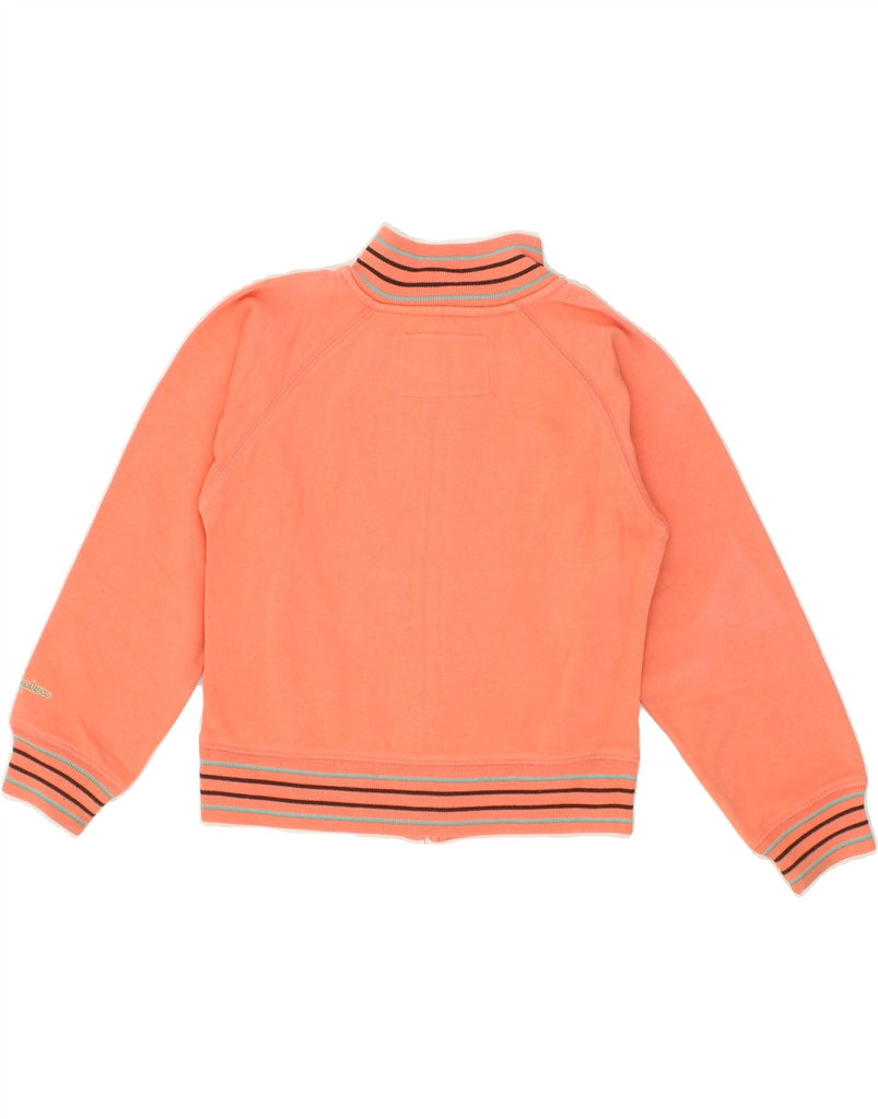 CHAMPION Girls Graphic Tracksuit Top Jacket 7-8 Years Small Orange Cotton | Vintage Champion | Thrift | Second-Hand Champion | Used Clothing | Messina Hembry 