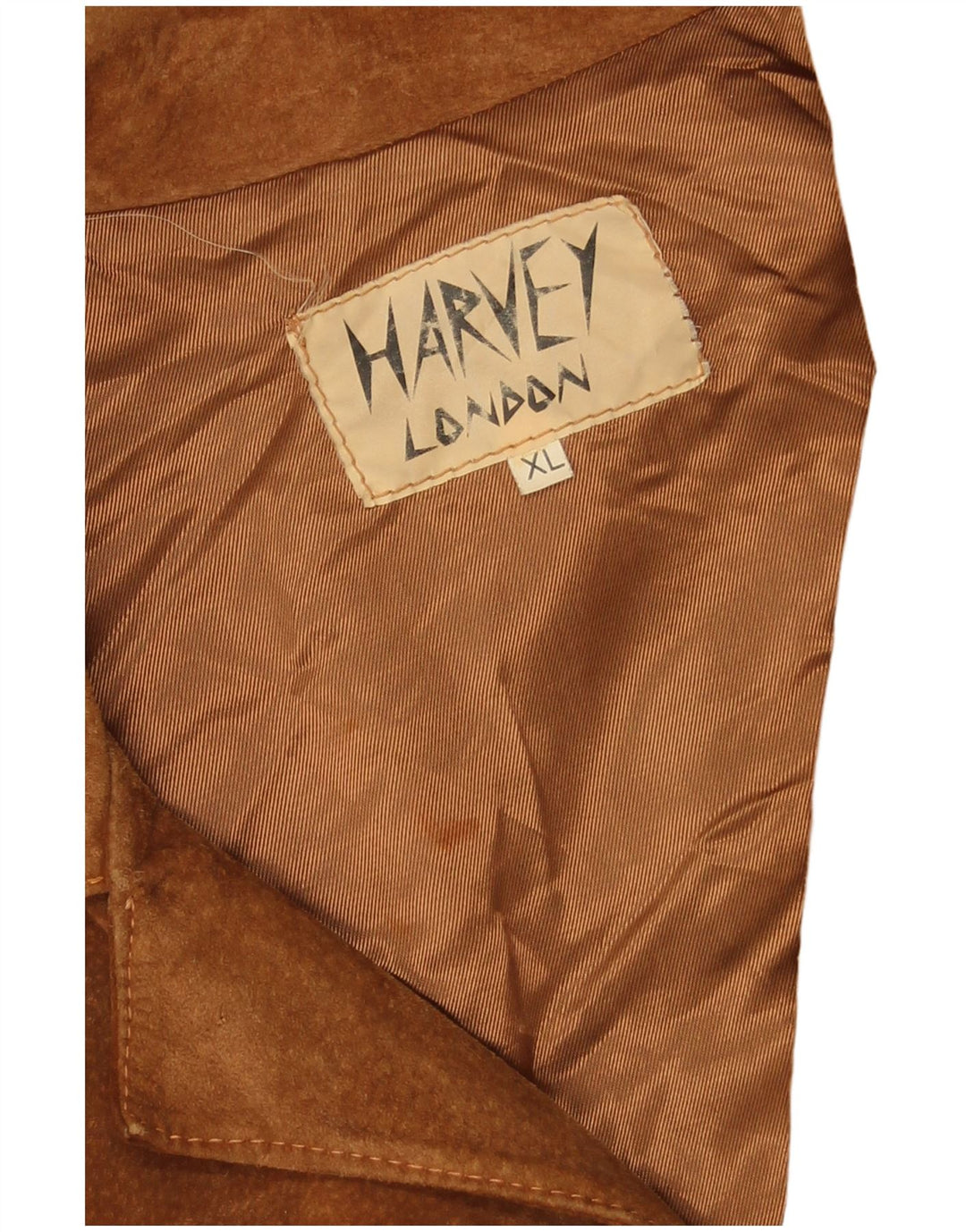 VINTAGE Mens 3 Button Suede Blazer Jacket UK 42 XL Brown