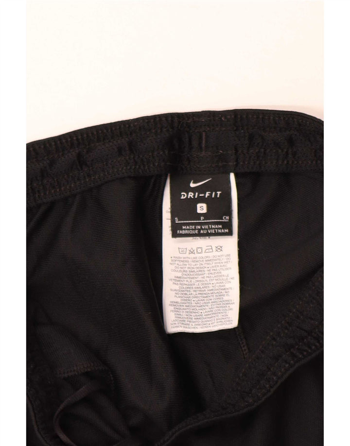 Nike Mens Dri Fit Tracksuit Trousers Small Black Polyester
