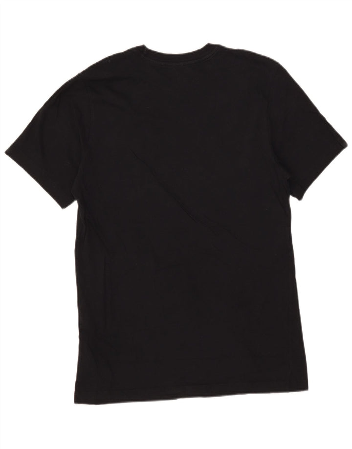Nike Mens T-Shirt Top Small Black Cotton