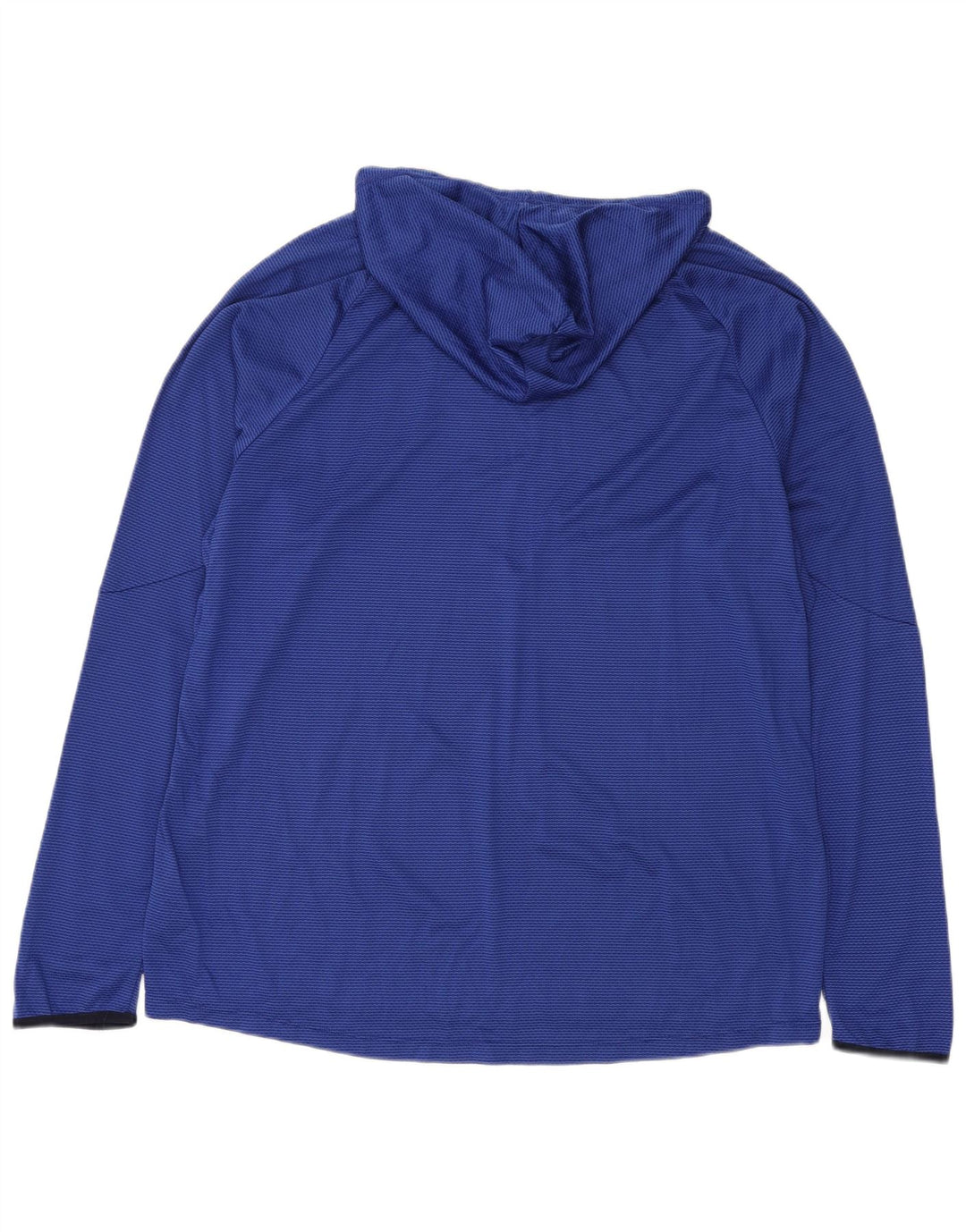 Russell Athletic Mens Hooded Pullover Tracksuit Top XL Blue Polyester
