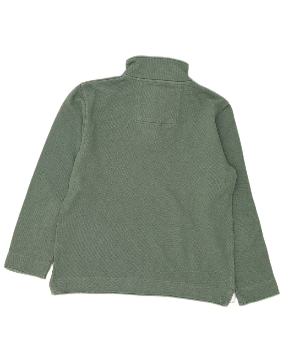 Crew Clothing Mens 1/4 Zip Regular Fit Sweatshirt Jumper Medium Green