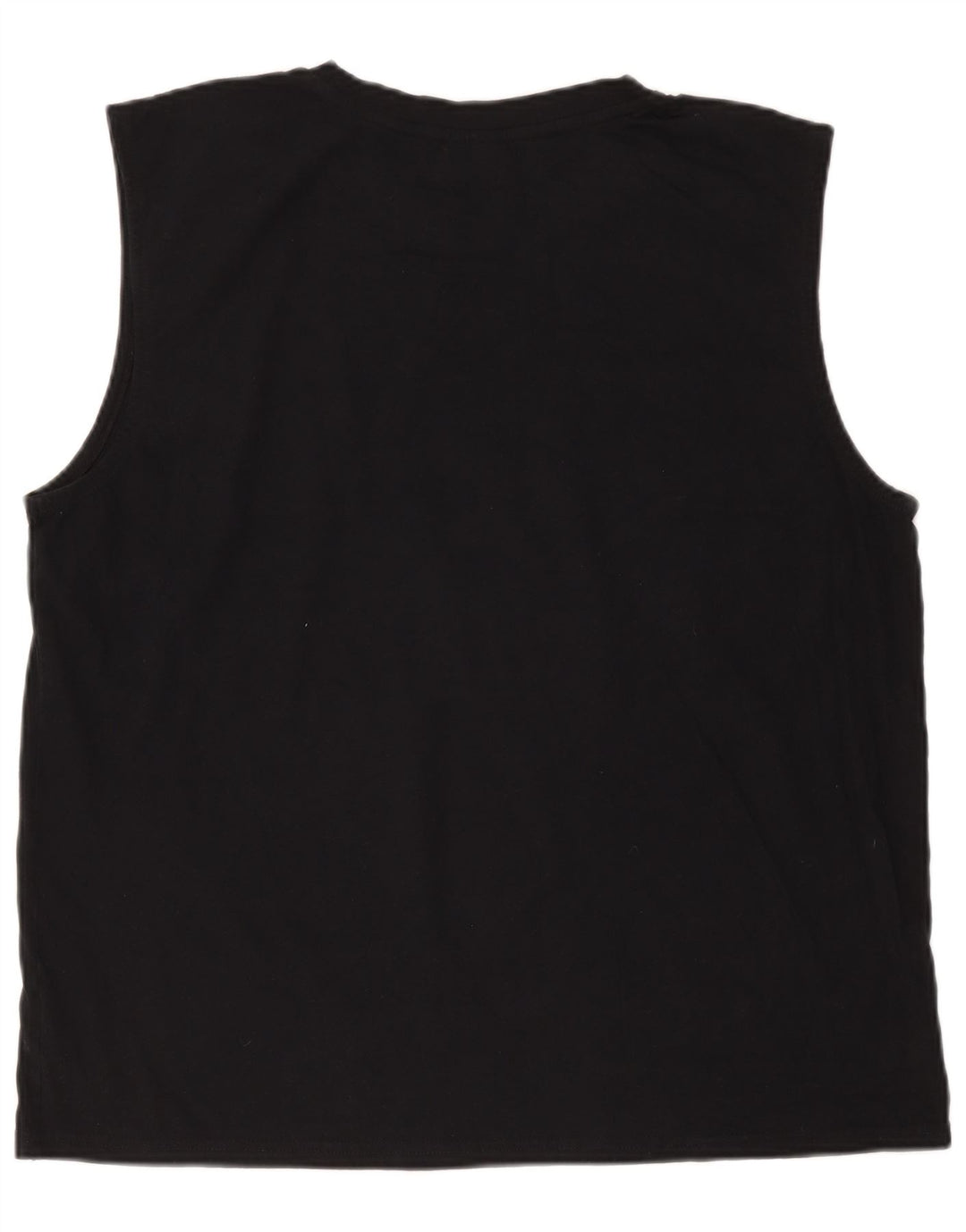 Fila Mens Vest Top 2XL Black Cotton