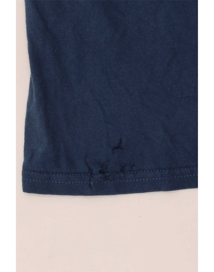 Vans Mens Graphic T-Shirt Top XL Blue Cotton
