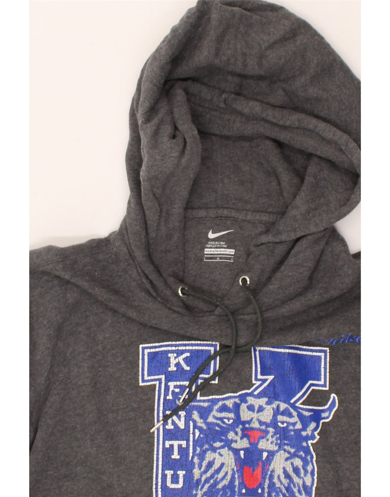 NIKE Mens Kentucky Wildcats Graphic Hoodie Jumper Large Grey Cotton | Vintage Nike | Thrift | Second-Hand Nike | Used Clothing | Messina Hembry 