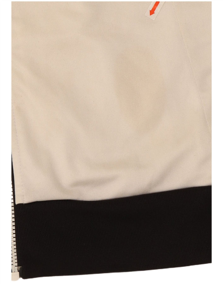 Adidas Mens Tracksuit Top Jacket UK 46/48 XL White Polyester