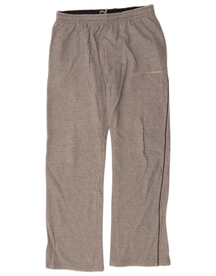 Champion Mens Tracksuit Trousers XL  Grey Flecked Cotton