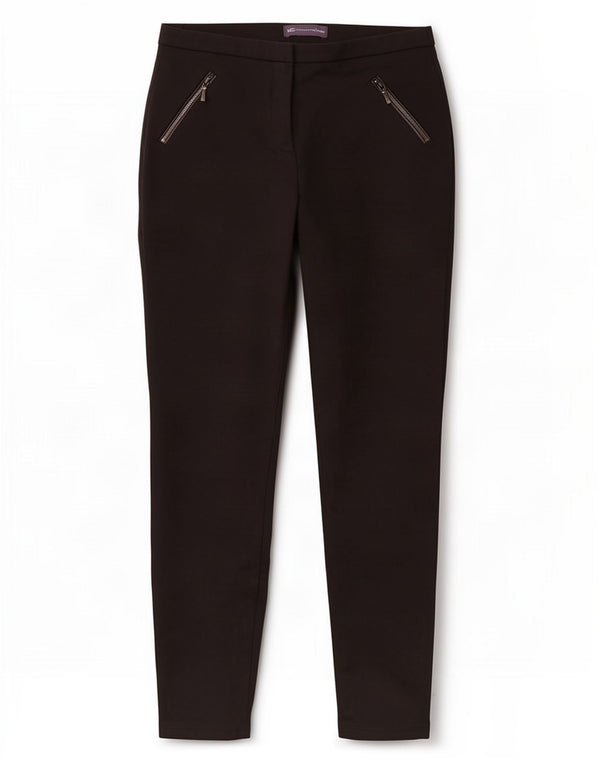 Marks & Spencer Womens Skinny Casual Trousers W28 L27 Black