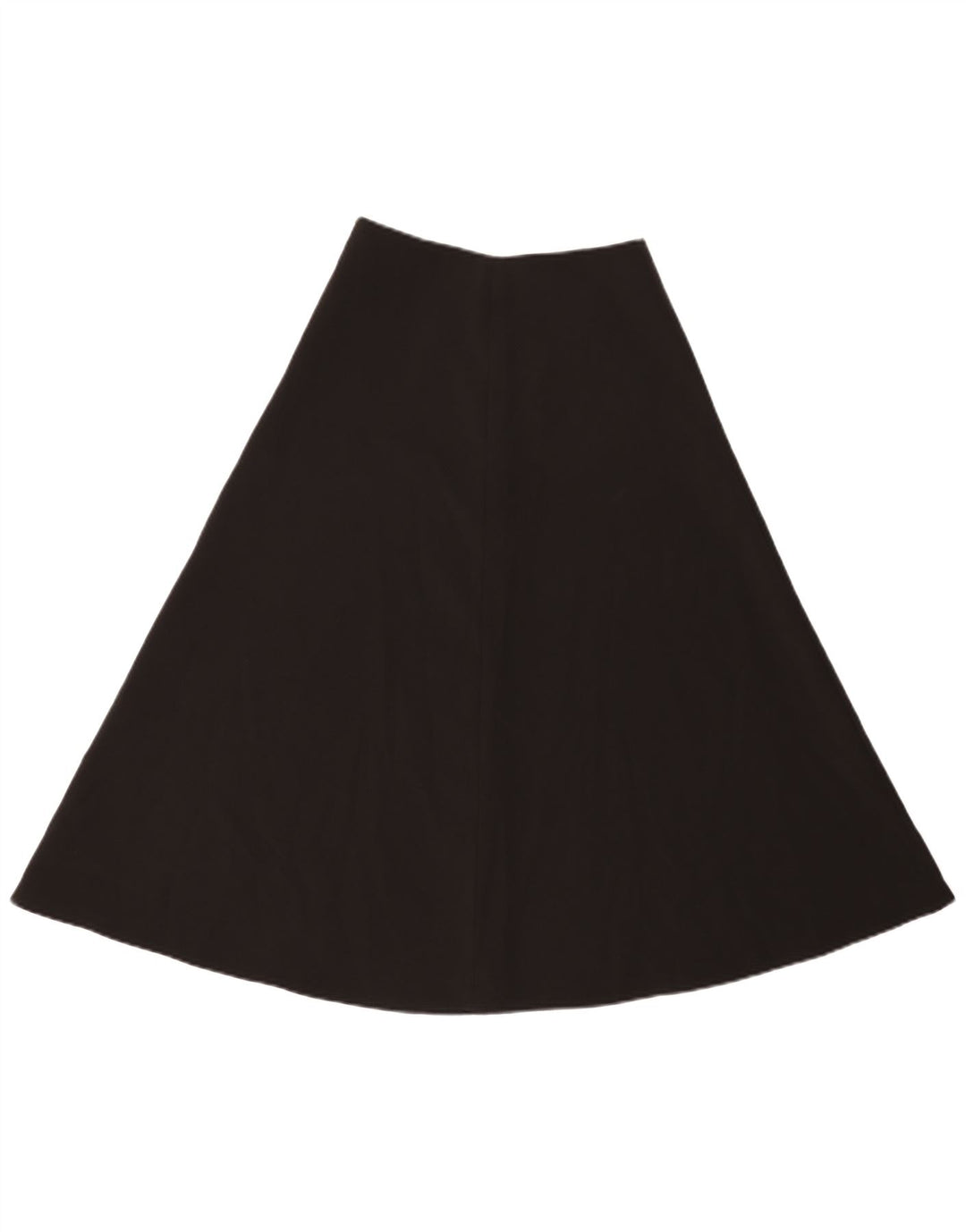 Benetton Womens A-Line Skirt UK 6 XS W24 Black Polyester