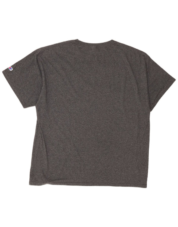 Champion Mens Brooklyn Graphic T-Shirt Top XL Grey Cotton