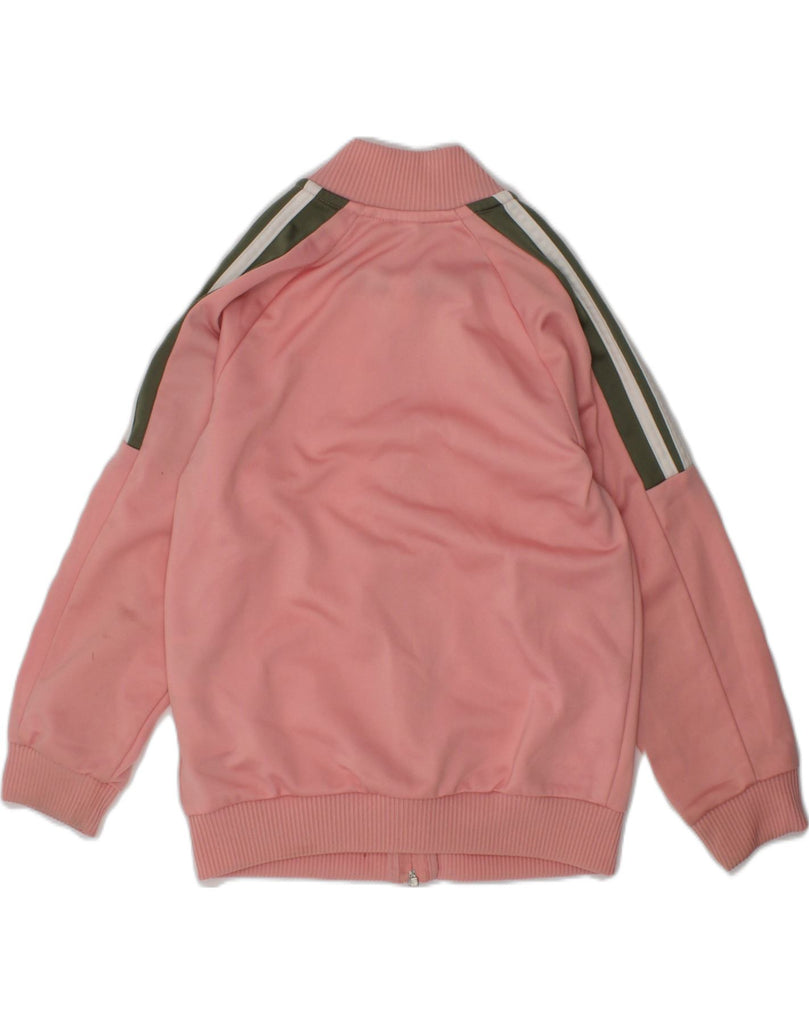 ADIDAS Girls Tracksuit Top Jacket 2-3 Years Pink Polyester | Vintage Adidas | Thrift | Second-Hand Adidas | Used Clothing | Messina Hembry 