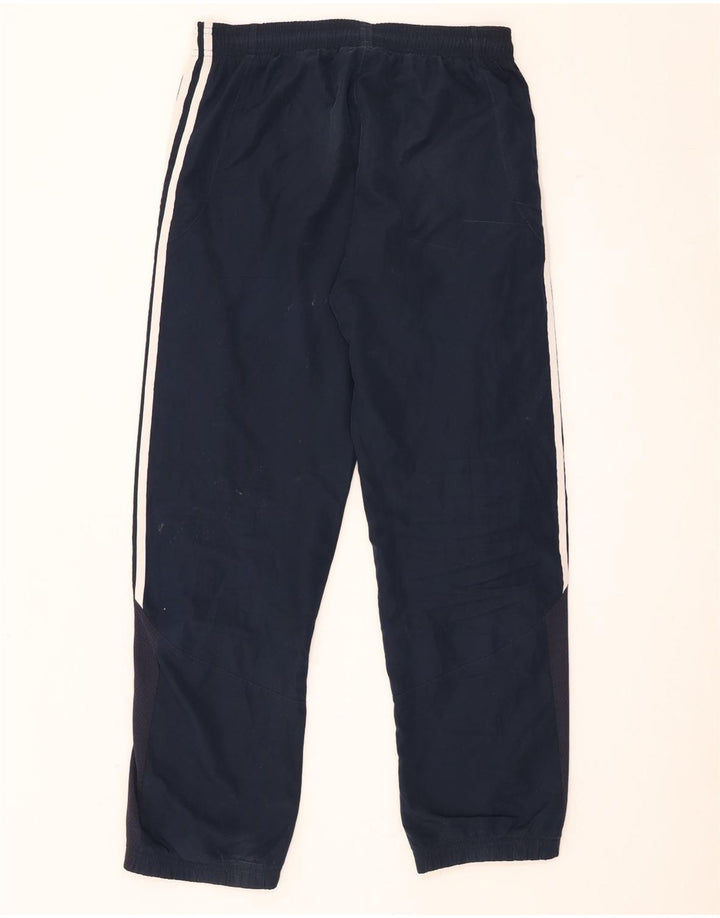 Adidas Mens Tracksuit Trousers Medium Navy Blue Polyester