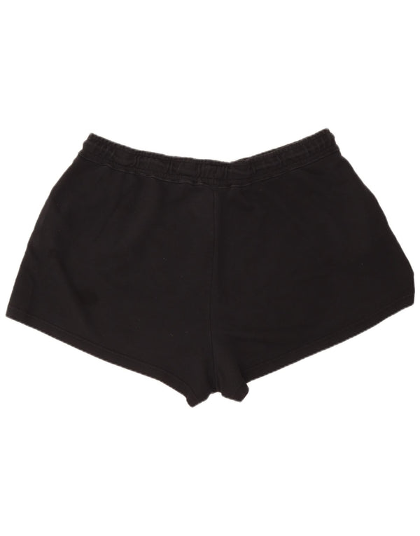 Nike Womens Sport Shorts UK 18 XL  Black Cotton
