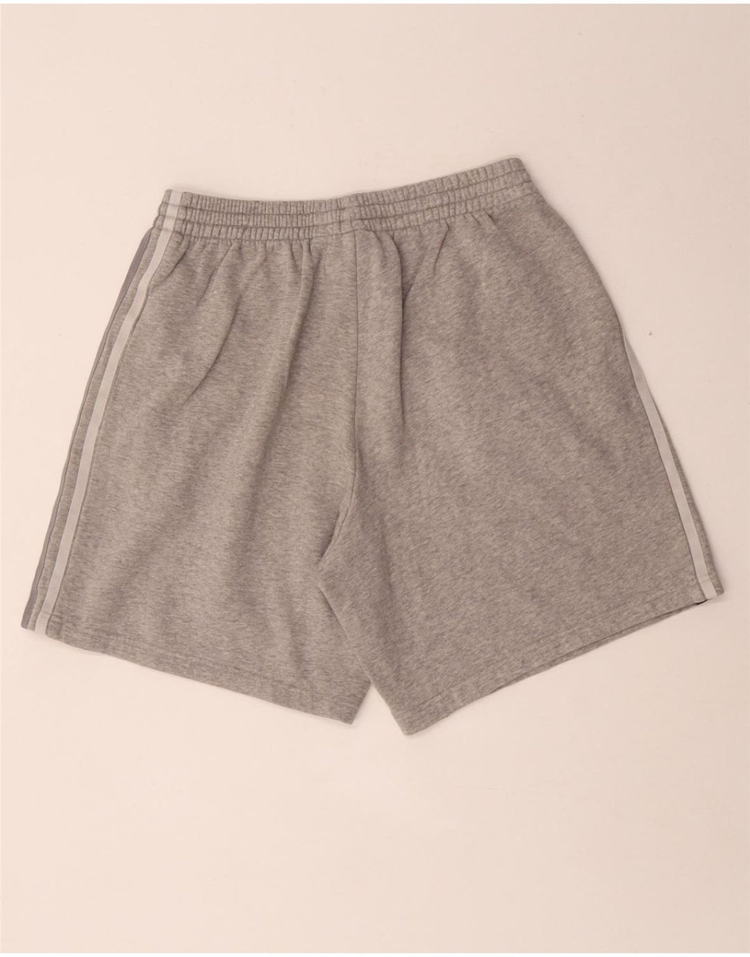 Adidas Mens Sport Shorts Medium Grey Flecked Cotton