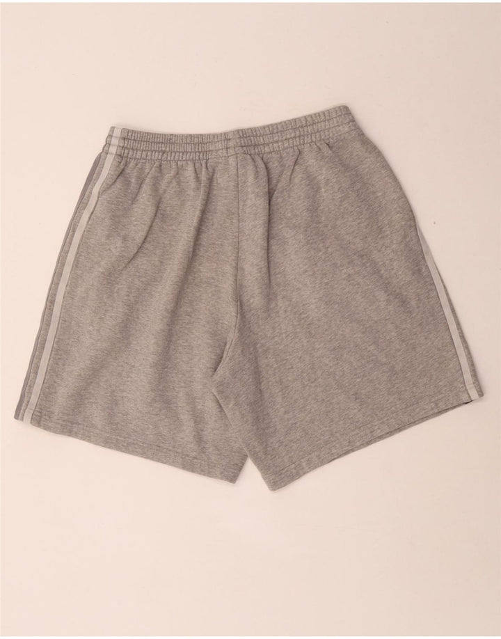 Adidas Mens Sport Shorts Medium Grey Flecked Cotton
