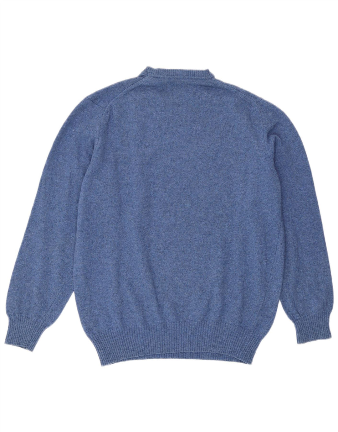 Zara Mens Crew Neck Jumper Sweater Large Blue