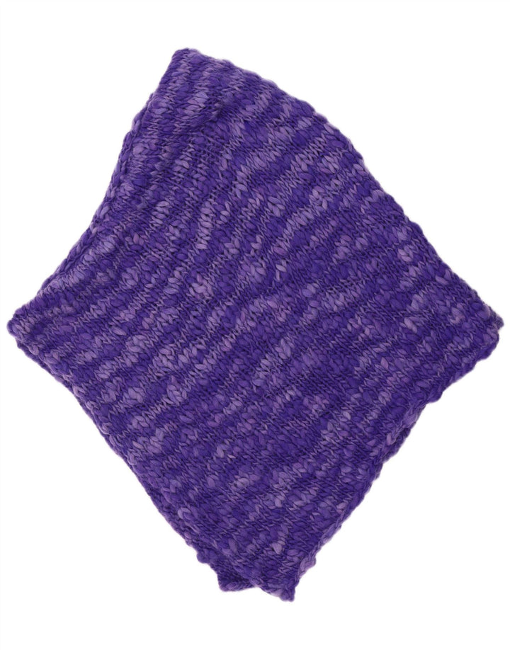 Vintage Womens Poncho Jumper One Size Purple Flecked