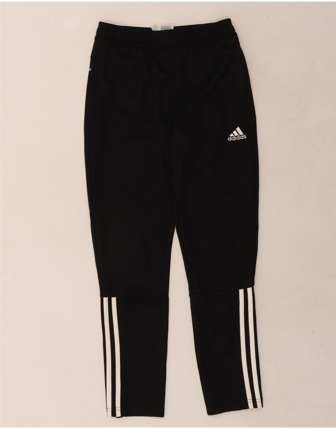 Adidas Boys Aeroready Tracksuit Trousers 11-12 Years  Black Polyester