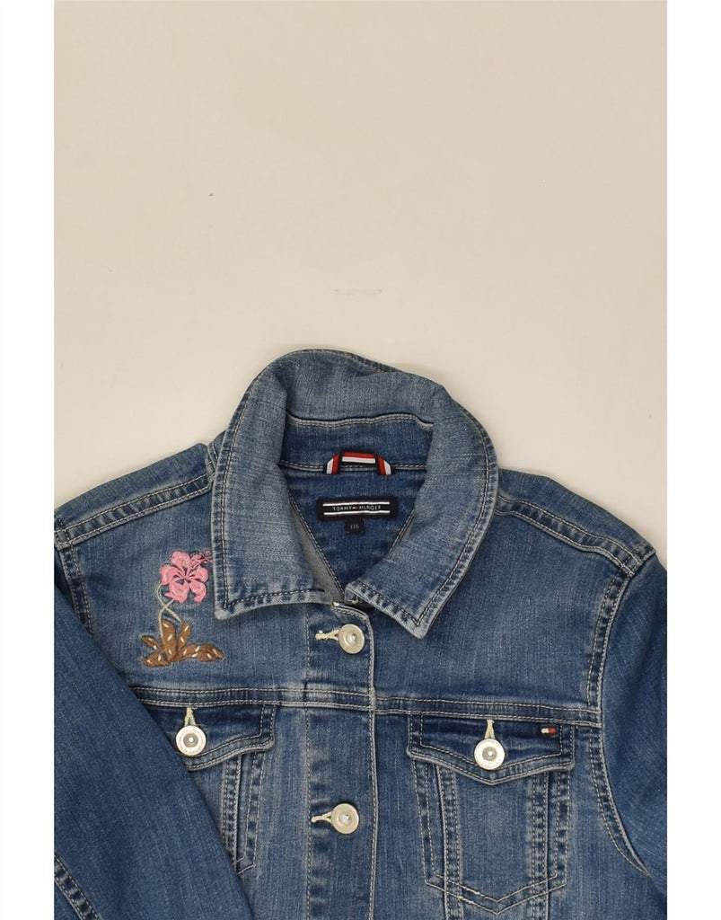 TOMMY HILFIGER Girls Denim Jacket 15-16 Years Blue | Vintage Tommy Hilfiger | Thrift | Second-Hand Tommy Hilfiger | Used Clothing | Messina Hembry 