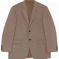 Marks & Spencer Mens 2 Button Blazer Jacket UK 38 Medium Beige Houndstooth