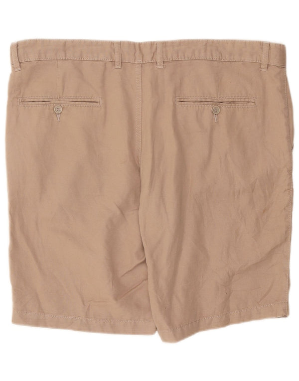 Benetton Mens Chino Shorts W42 2XL Brown