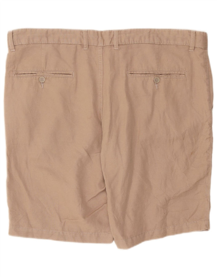 Benetton Mens Chino Shorts W42 2XL Brown