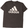 Adidas Mens Golf Graphic T-Shirt Top Large Grey Cotton