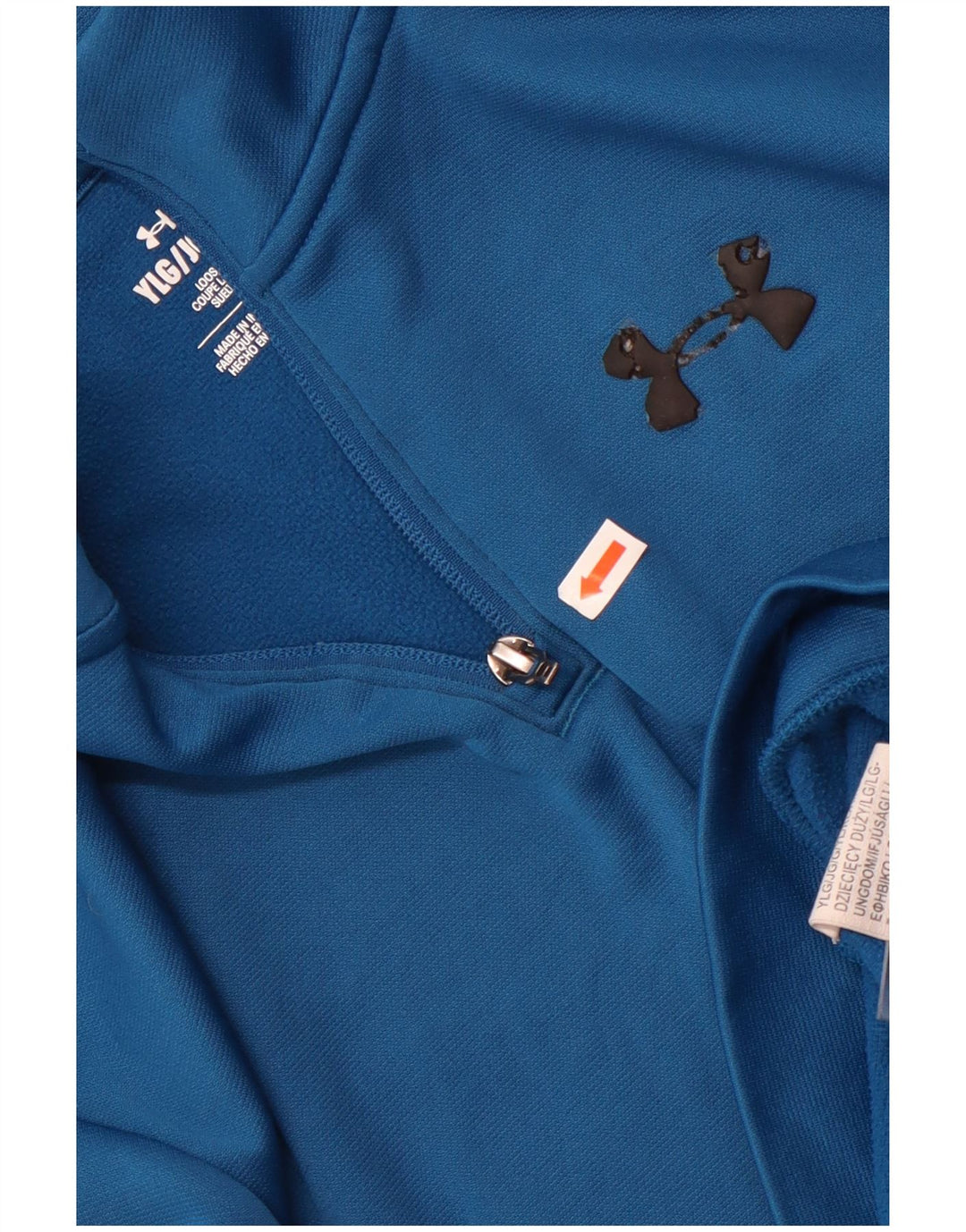 Under Armour Boys Loose Fit Sweatshirt Jumper 11-12 Years Large Blue