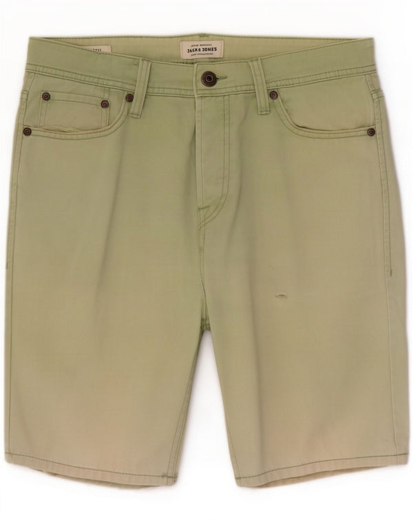 Jack & Jones Mens Casual Shorts Small W29 Green