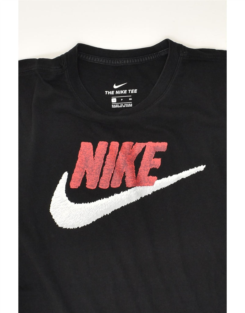 NIKE Mens Graphic T-Shirt Top Small Black | Vintage Nike | Thrift | Second-Hand Nike | Used Clothing | Messina Hembry 