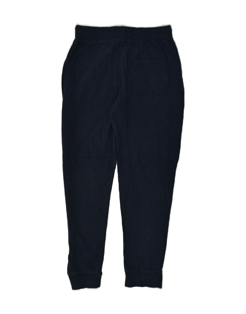 JACK & JONES Womens Tracksuit Trousers Joggers W30 Medium Navy Blue Cotton | Vintage Jack & Jones | Thrift | Second-Hand Jack & Jones | Used Clothing | Messina Hembry 